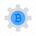 cryptocurrency, gear, settings