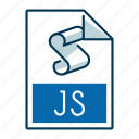 code, extension, file, format, js, document