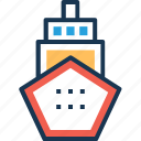 boat, cargo ship, cruise, sailing vessel, ship