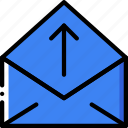 envelope, letter, mail, message, send