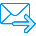 envelope, letter, mail, message, send