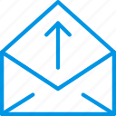 envelope, letter, mail, message, send