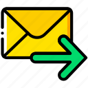 envelope, letter, mail, message, send