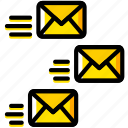 envelope, letter, mail, message, send