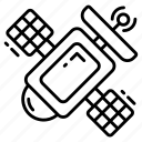 satellite, space, signal, communication, connection, wireless