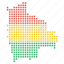 bolivia, bolivian, country, map