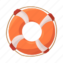 attributes, equipment, lifebuoy, marine, ship