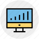 chart, graph, lcd, lcd graph, monitor, statistic