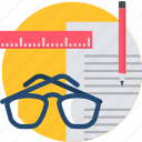 spects, writing, document, documents, page, spectacles, write