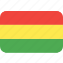 bolivia, country, flag, nation