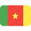 cameroon, country, flag, nation 