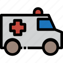 ambulance, emergency, medical, transport, vehicle