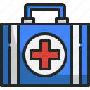 first, aid, kit, medicaine, medical, bag, hospital