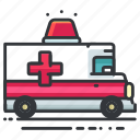 ambulance, emergency, hospital, transport, transportation, vehicle