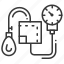 blood pressure monitor, hypertension, hypotension, pulse 