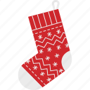 christmas, sock, decoration, ornaments