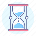 glass, hour, hour glass, hourglass, time, passing