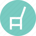 chair, chair icon, chair sign, furniture, home furniture, seat, sit