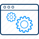 process, settings, configuration, gear, options, preferences, setting