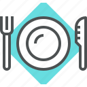 fork, knife, plate, tool