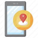 gps, phone, navigation, maps, and, location, pin