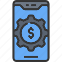 money, management, app, mobile, phone, cell, gear