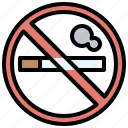 cigarette, forbidden, no, signaling, smoke, smoking, warming