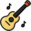 guitar, acoustic, music, musical, instrument