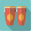 congas, drum, instrument, music, percussion, rhythm, sound