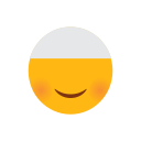 cap, emoji, face, islam, muslim, smilling face