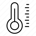 temperature, thermometer, weather, scale