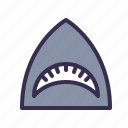 animal, mouth, nautical, ocean, sea, shark