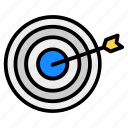 aim, archery, goal, objective, target