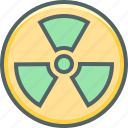 radioactive, atom, atomic, danger, energy, nuclear, warning