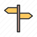 board, direction, post, road, sign, traffic, travel