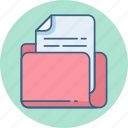 document, folder, documents, format, page, paper