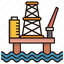 energy, extraction, gasoline, oil, petrol, platform, power