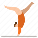 gymnastic, yoga, gymnast, acrobat, athlete