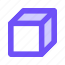 cube, box, shape