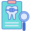 diagnosis, clipboard, dental, tooth