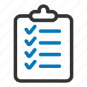 approved, checklist, clipboard, survey, tasks, ticks