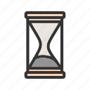 clock, glass, hour, hourglass, sand, sandglass, time