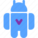 android, operation, robot, smartphone, system