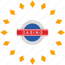 casino, gamble, game, label