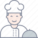 cook, chef, restaurant, avatar