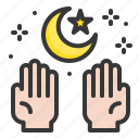 abrahamic, islam, moon, muslim, ramadan, religion, salat