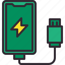 charge, electric, energy, power, smartphone