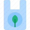 bag, green, plant, plastic, recycle