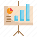 analytics, growth, graph, statistics, analysis, presentation, report icon