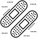 bandage, first aid bandage, medical aid, patch, wound dressing